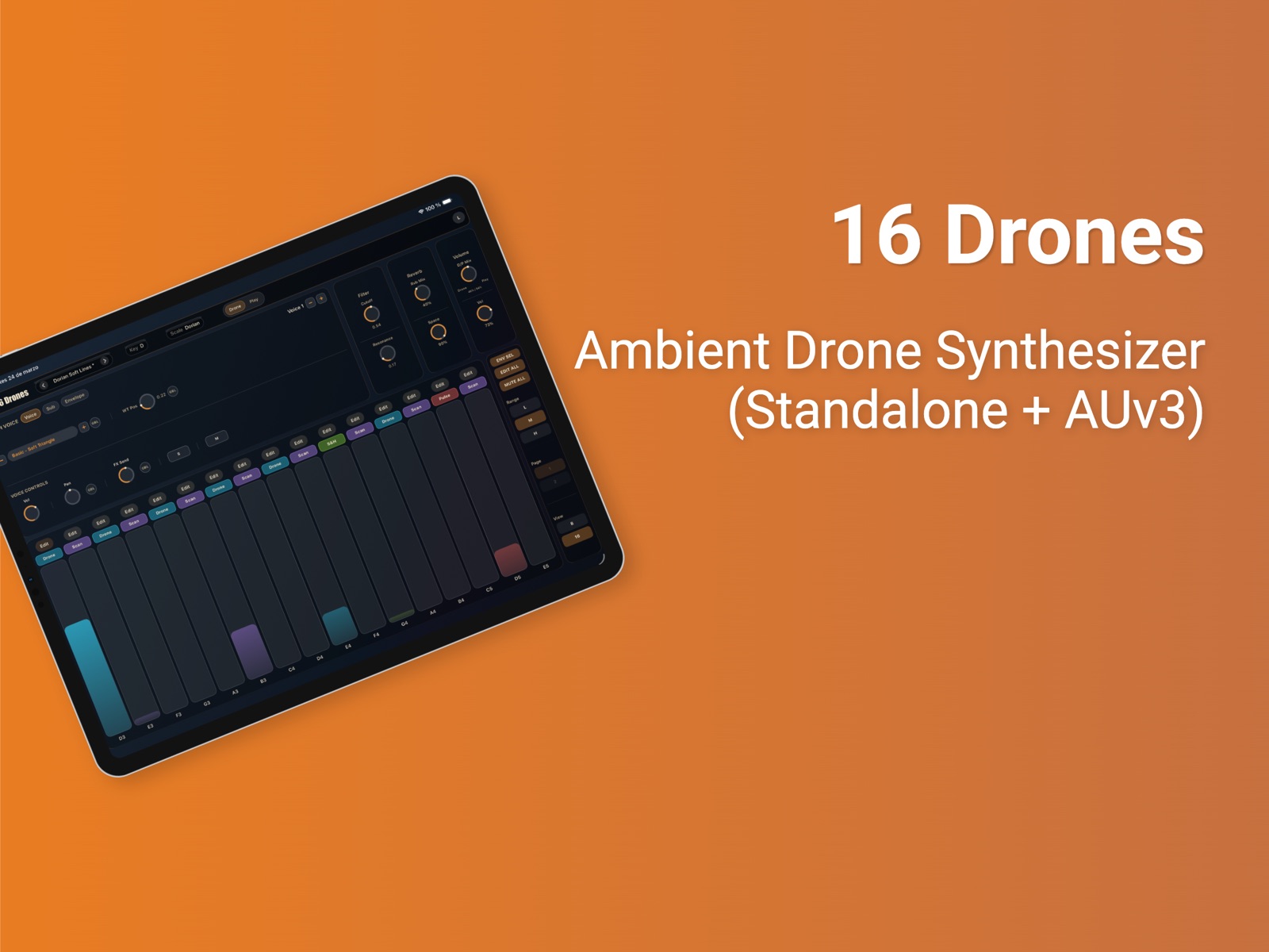16 Drones ipad screenshot 1