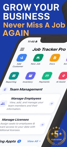 Job Tracker Pro Contractor App Screenshot 1 of 9