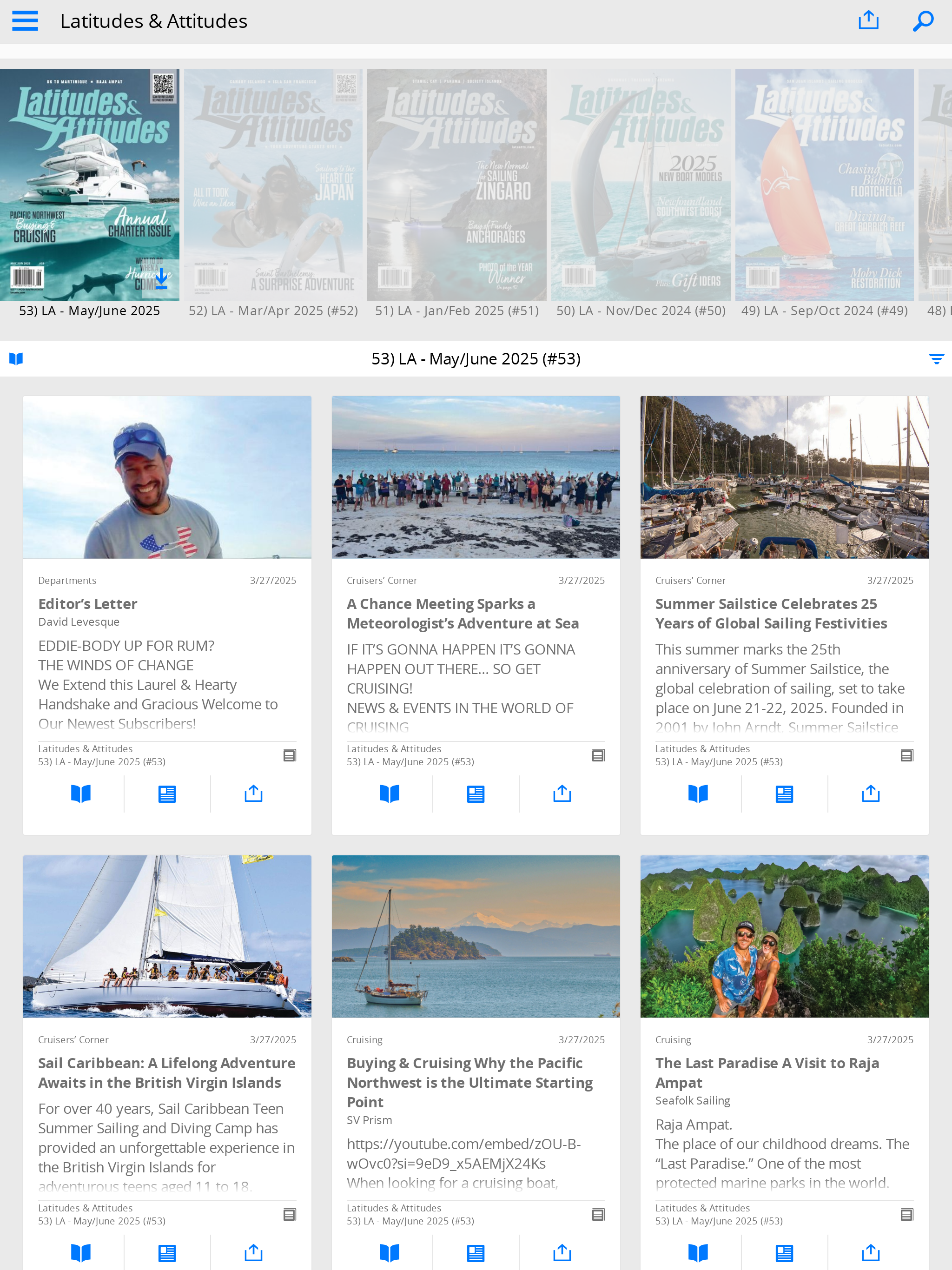 Latitudes & Attitudes Magazine