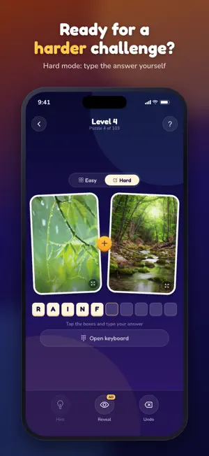 2 Pics 1 Association Word Game screenshot 1