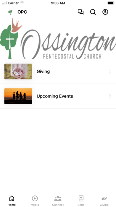 Ossington Pentecostal Church Screenshot