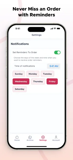 Voilà: AI Inventory Ordering screenshot 1