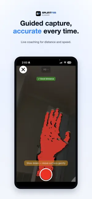 SplintFab Scanner screenshot 2