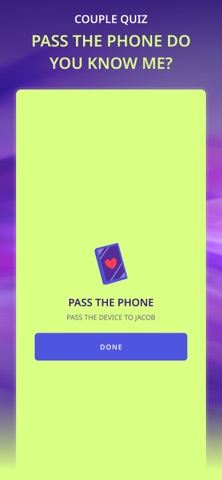 Couple Quiz - Do You Know Me iPhone screenshot