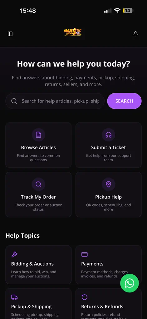 BidGO Auctions - Shopping App | MWM