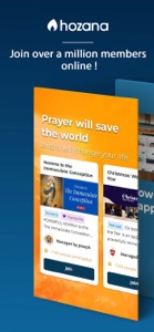 Hozana - Christian prayer screenshot #1 for iPhone