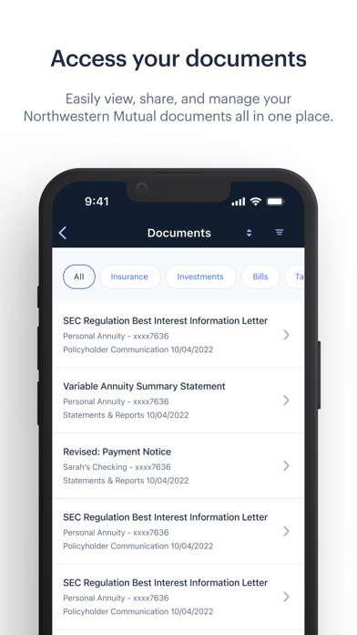 Screenshot 3 of Northwestern Mutual App