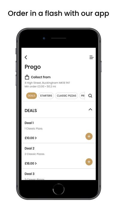 Prego Italian Screenshot