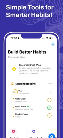 Mini Moves: Tiny Habit Tracker screenshot
