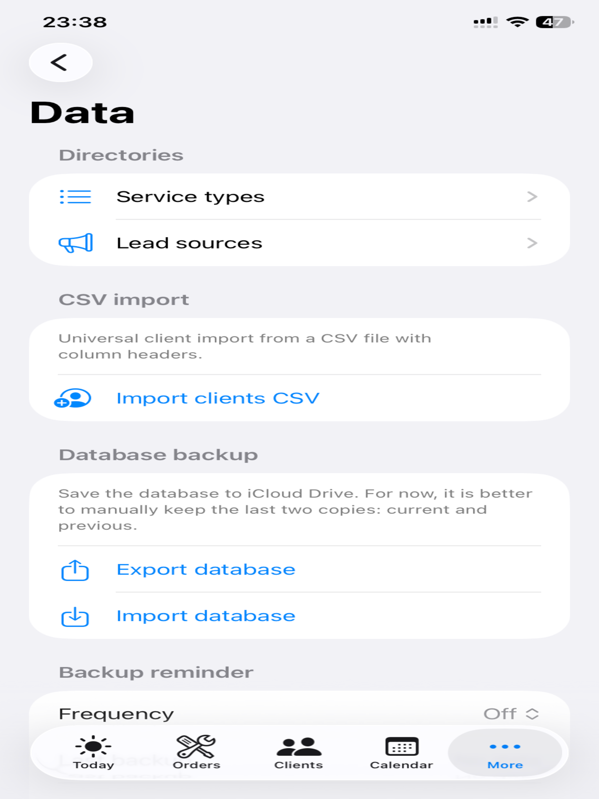 WorkOrders CRM screenshot 19