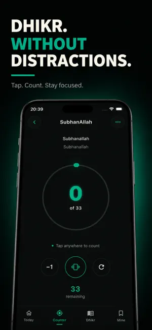 MuminUp: Dhikr & Tasbih screenshot 2