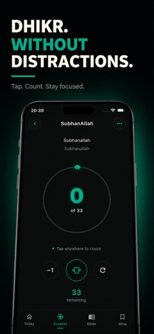 MuminUp: Dhikr & Tasbih Screenshot 2 of 5