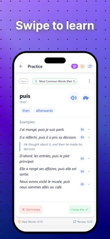 Swipio: Language Flashcards Screenshot 1 of 6