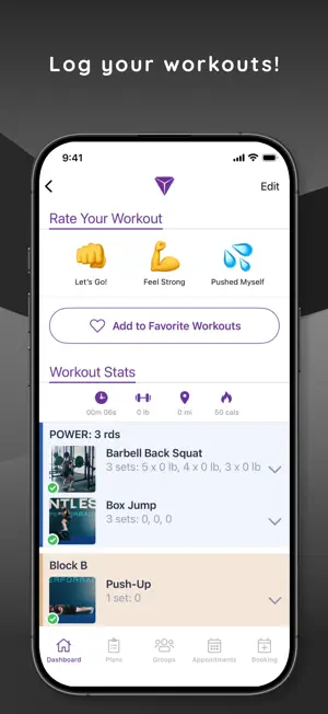 Tetra Performance Training screenshot 3