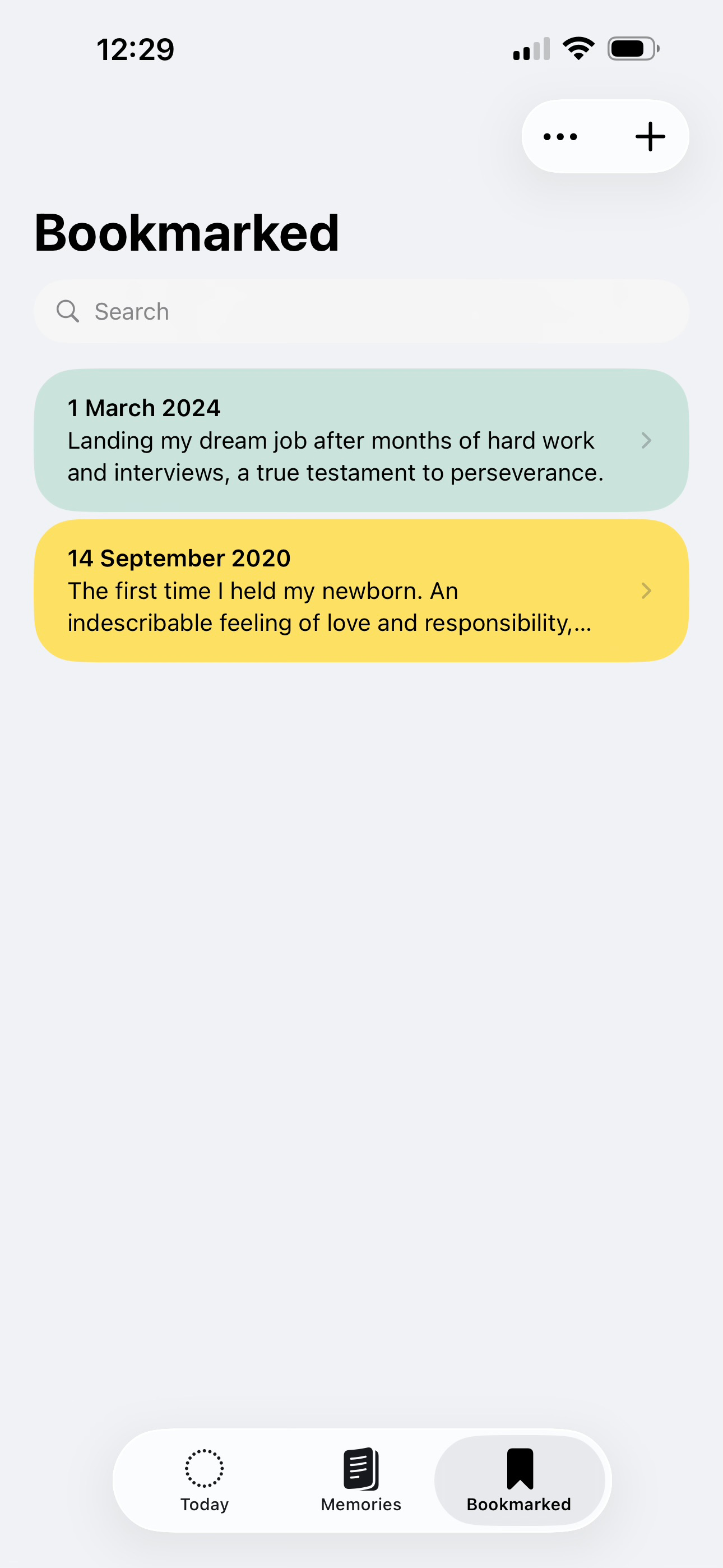 Today - Memory Notebook screenshot 5