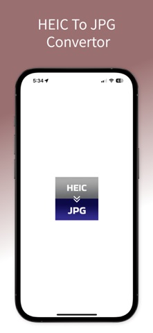 HEIC To JPG App screenshot