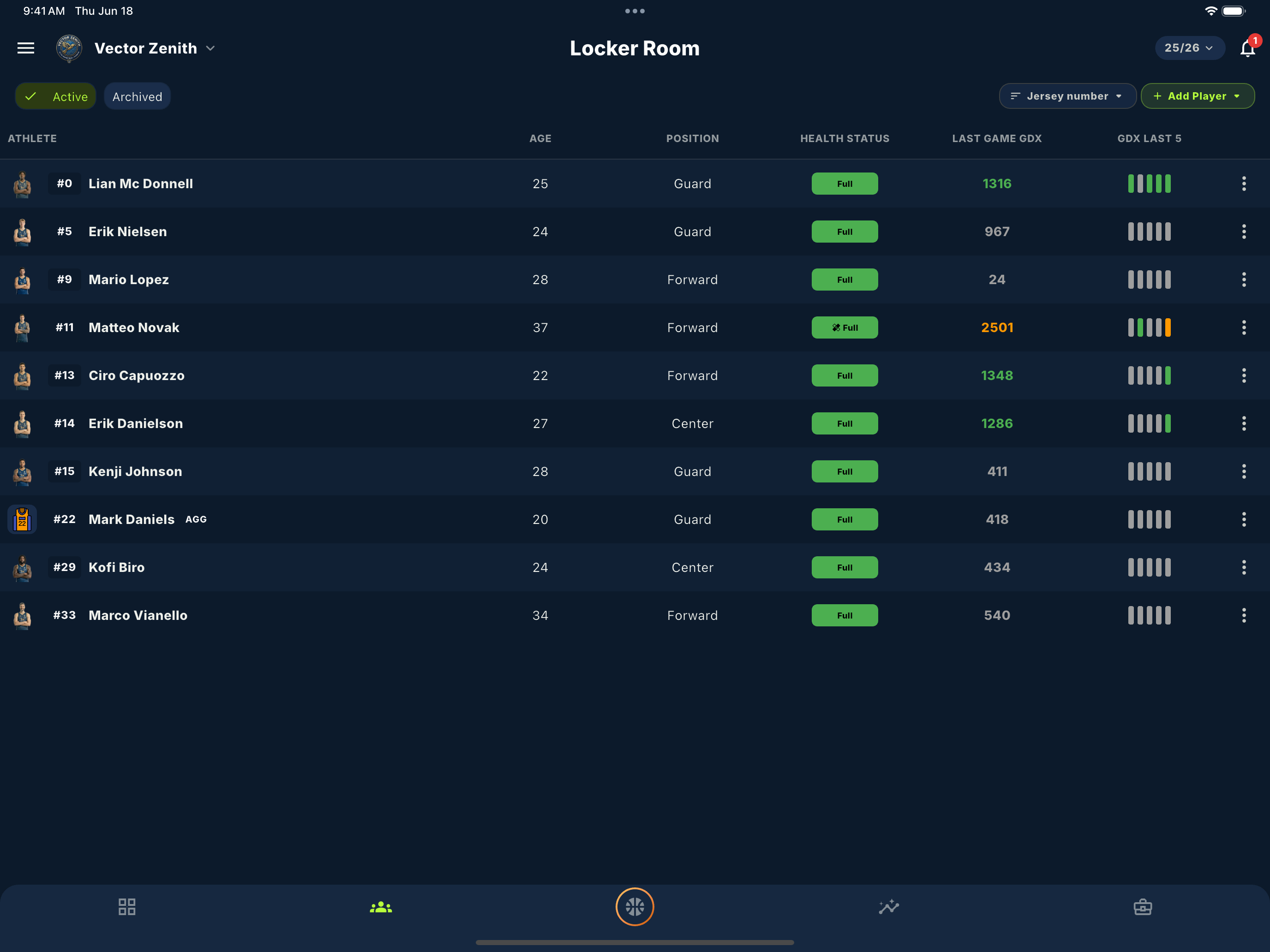 5iN Basketball Minutes Tracker screenshot 7
