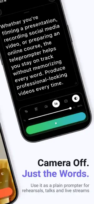 Teleprompter Kit screenshot 2