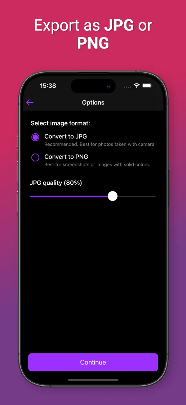 Screenshot #3 pour HEICly – HEIC to JPG PNG