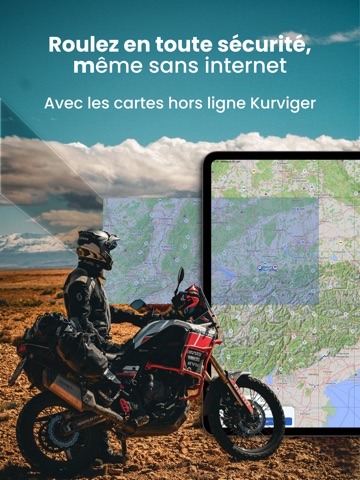 Kurviger navigation moto iPad screenshot 6