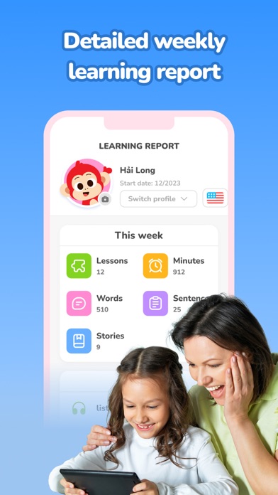 Monkey Junior-English for kids Screenshot