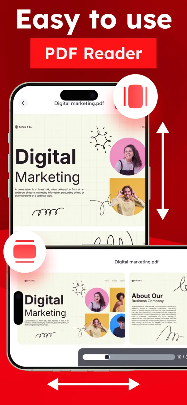 #5. PDF Reader – Document Reader (iOS) Podle: Bhavnaben Rupareliya