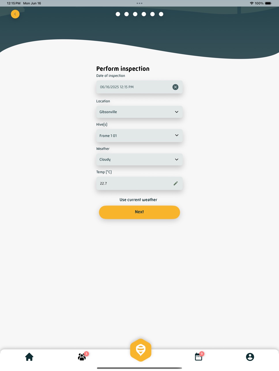 iPad screenshot
