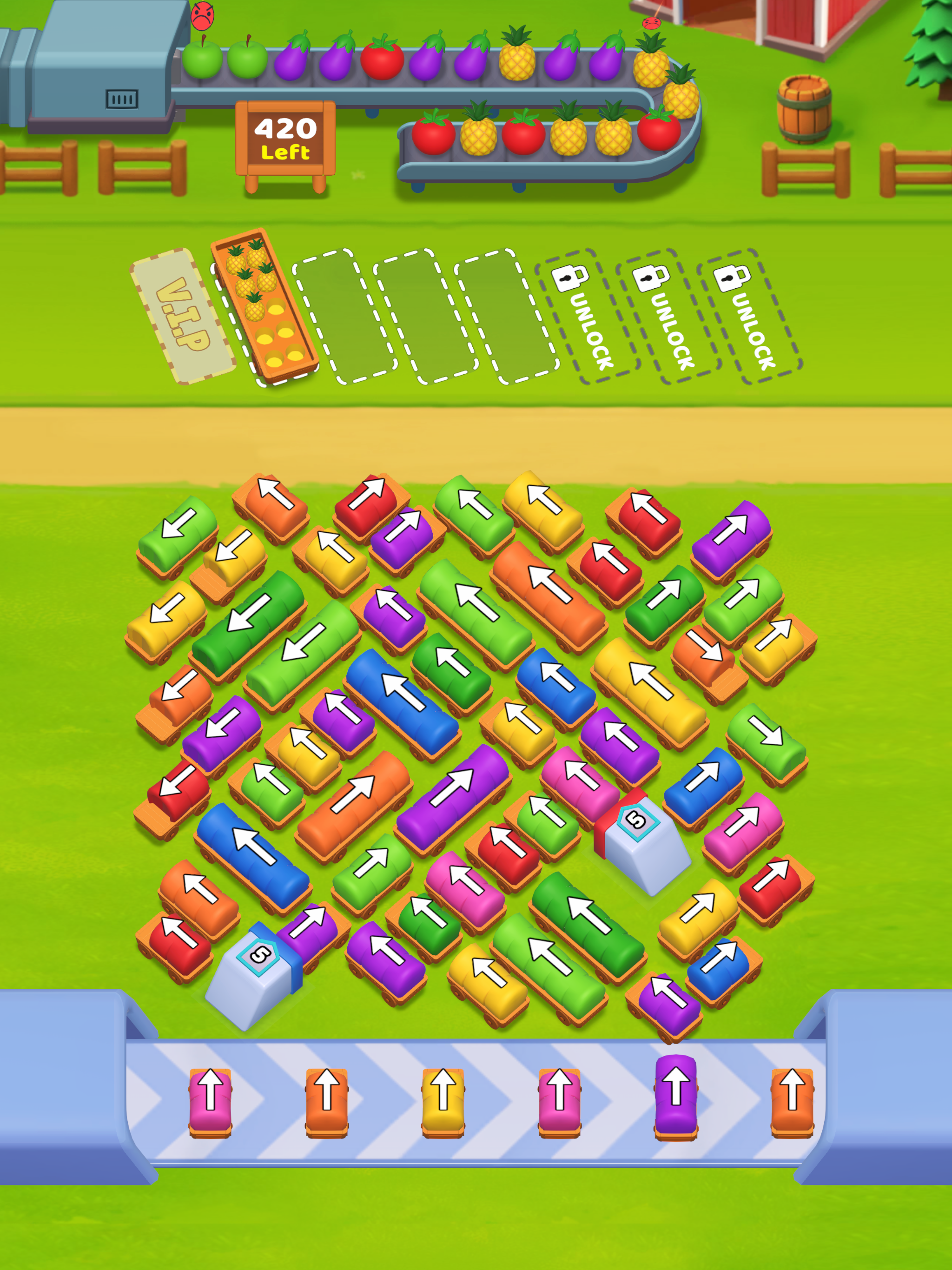 Farm Craze: Traffic Jam Puzzle screenshot 12