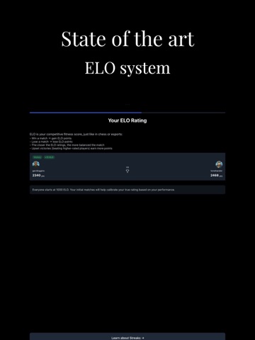 League of Fitness -  Ranked iPad screenshot