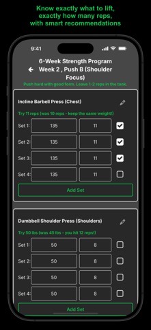 GuidedGains: Muscle Builder Screenshot 1 of 5