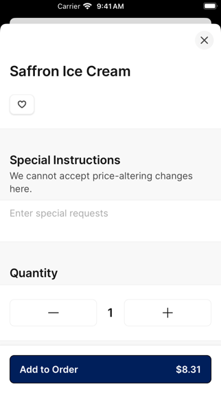App screenshot