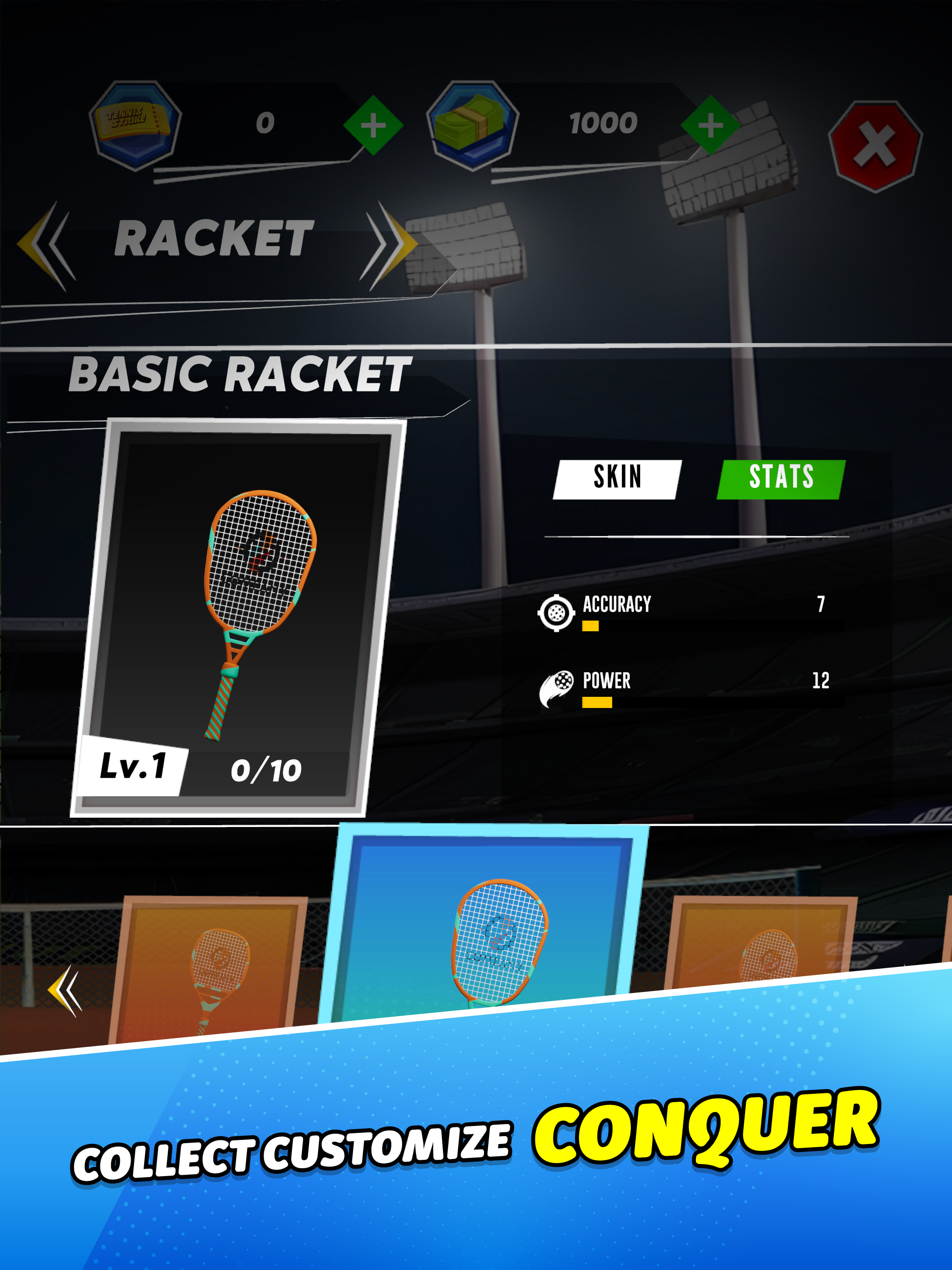 Tennis Strike - Real Tennis
