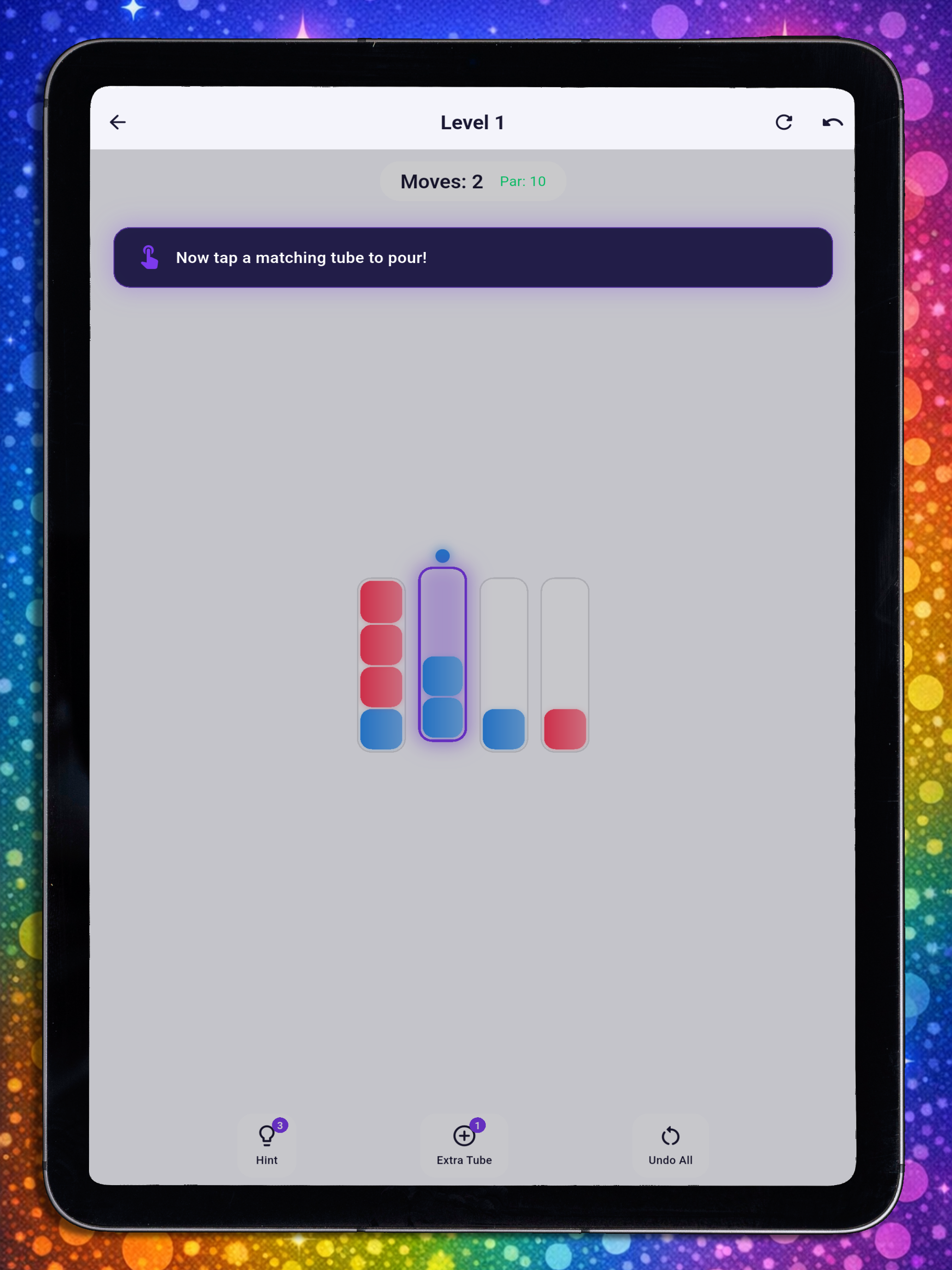 Chromix: Tube Sort Color Game