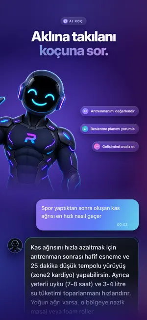 Reprafit: Yapay Zeka Spor Koçu screenshot 2