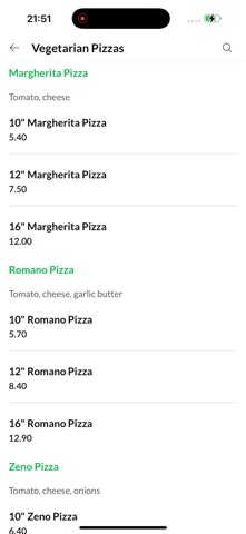 Picasso Pizzeria Thornaby screenshot