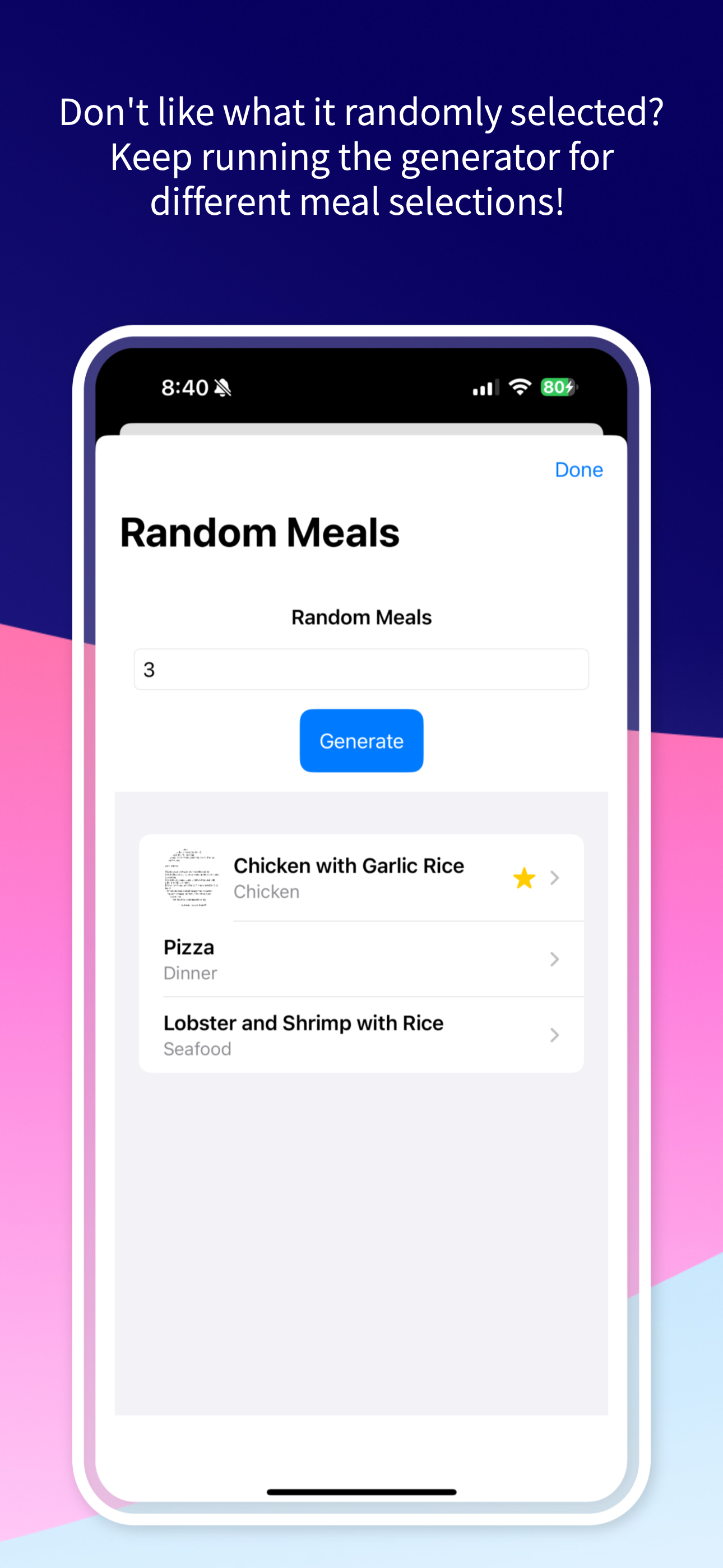 Meals Made Easy screenshot 8
