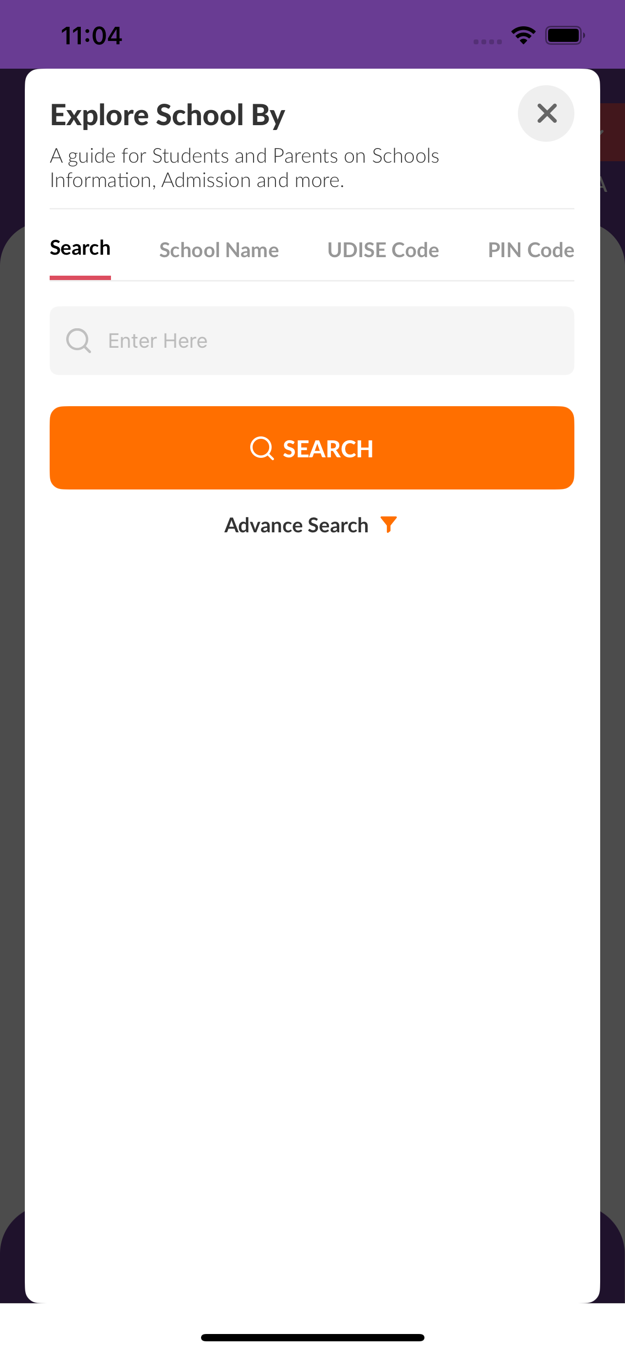 UDISE Plus – Know Your School