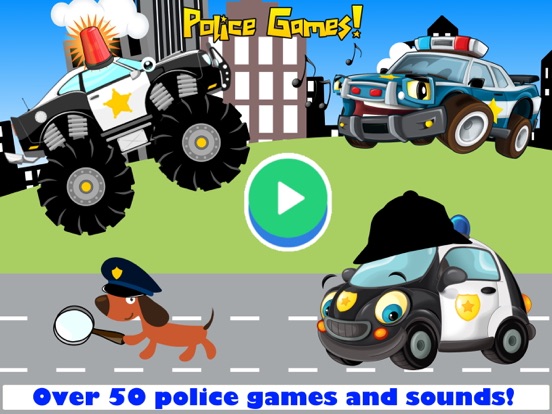 Screenshot #4 pour jeux de voiture de police!