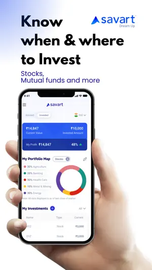 Savart - Stocks & Mutual Funds screenshot 1