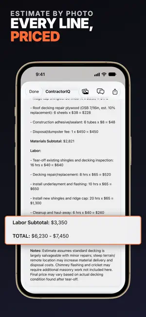 Contractor IQ: Construction AI screenshot 3