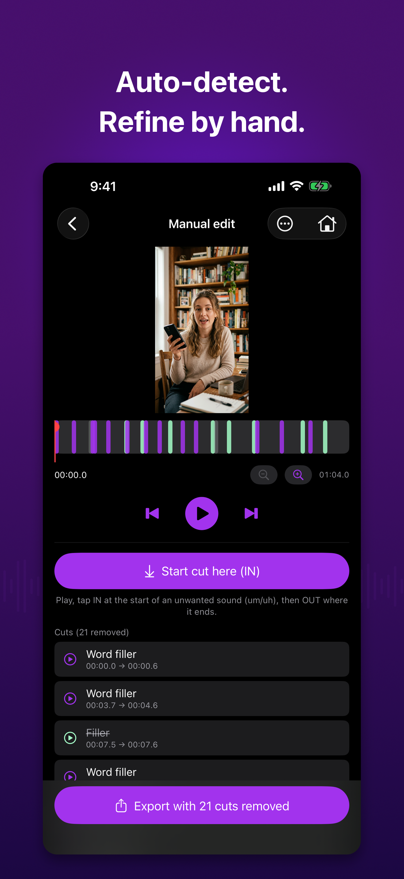 VoiceKit: Filler Cut & Subs screenshot 5