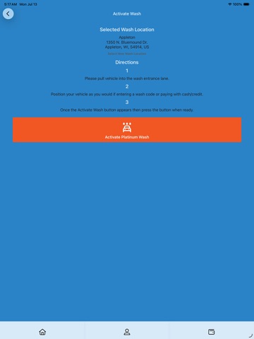Fleet Farm Unlimited Car Wash iPad screenshot