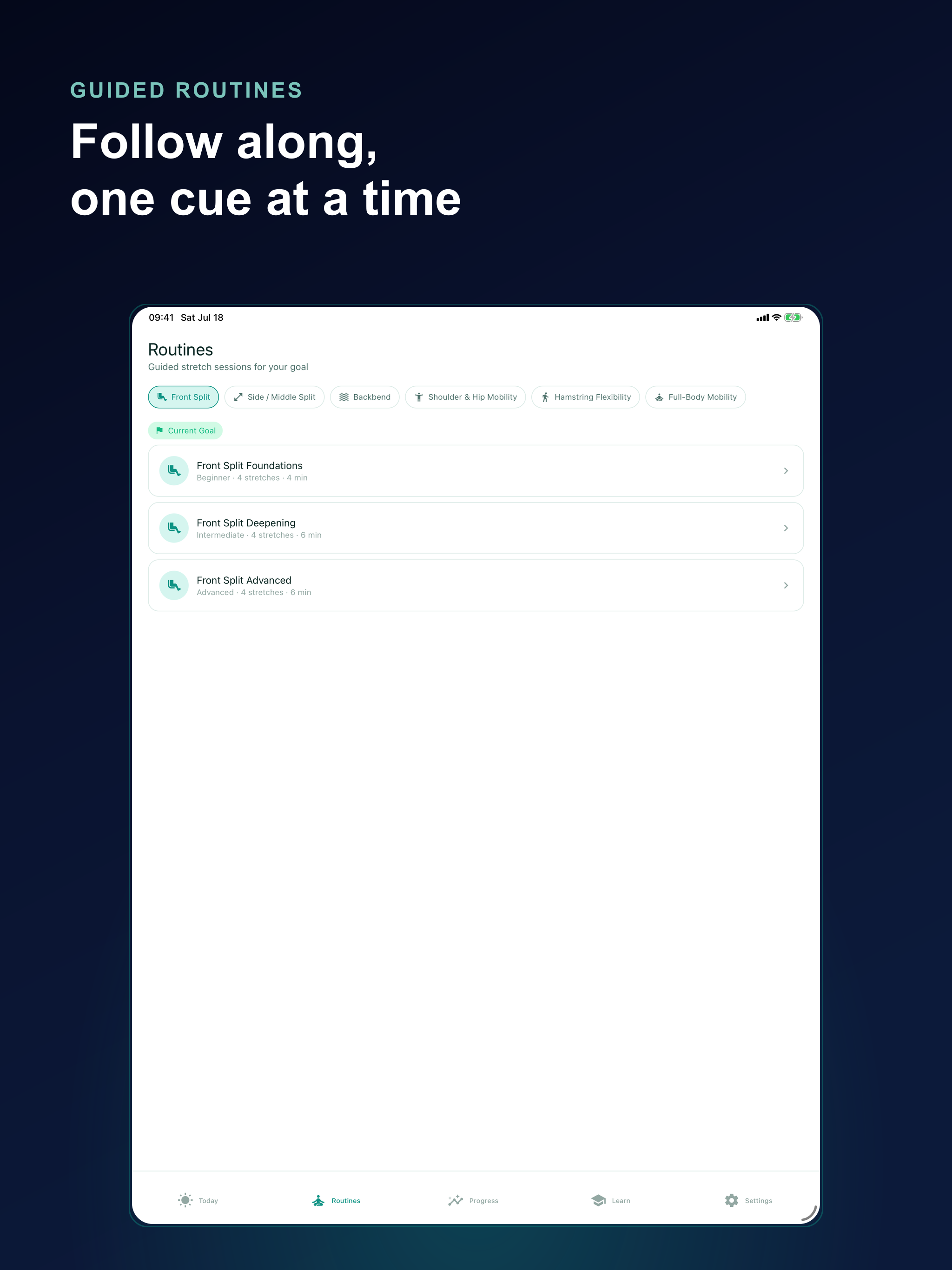 Flexibility: Splits Trainer screenshot 6