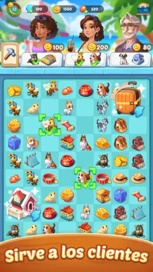 Captura de pantalla de Seaside Escape®: Merge & Story en iPhone 2