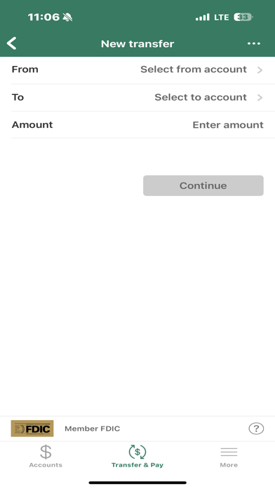 Parke Bank Screenshot