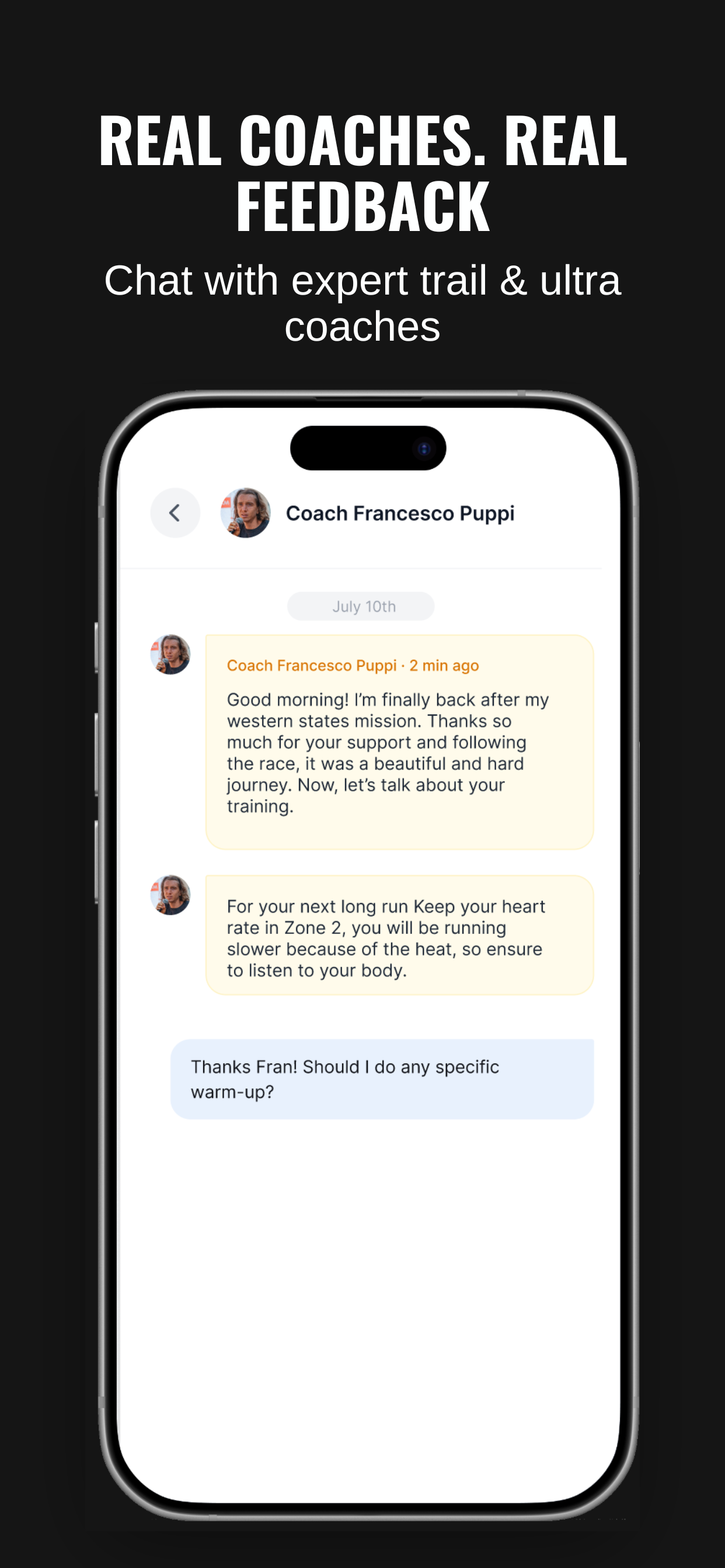 Vert: Trail Running Coach screenshot 2