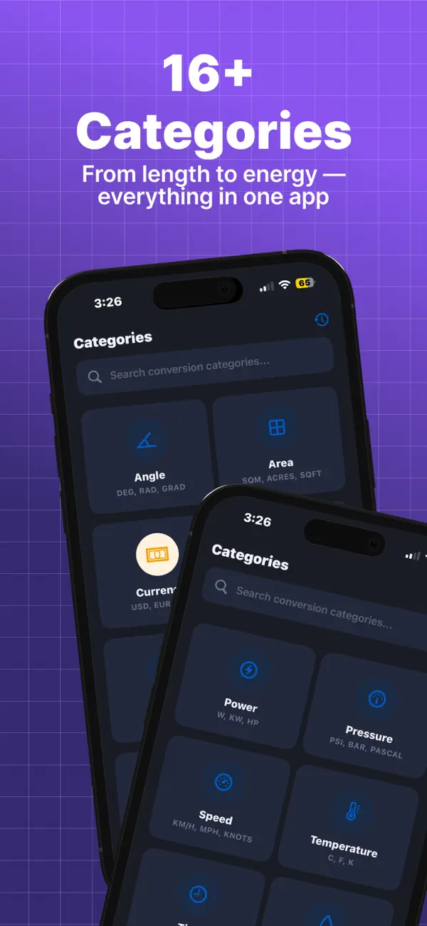 Screenshot #3 pour Unit Converter: All Calculator