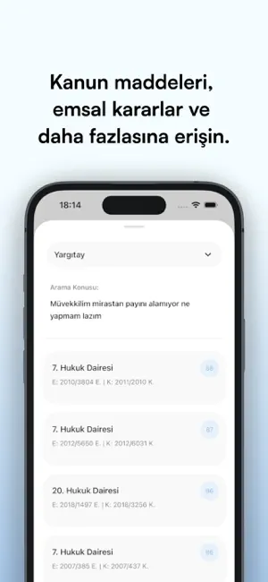 Justly - Hukuk Asistanı screenshot 3