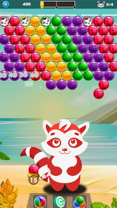 Bubble Shooter game 3D Screenshot