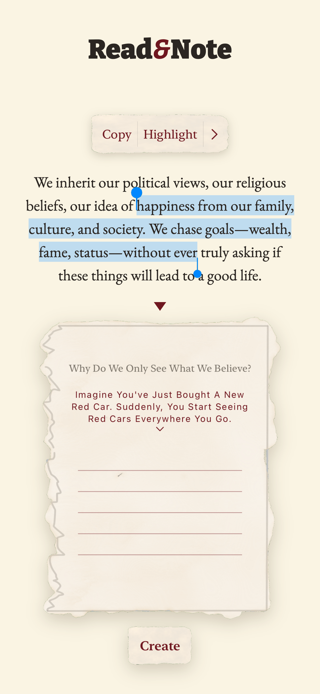 Tiny Reads: Short Articles screenshot 5